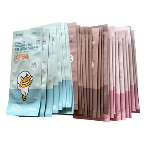 Toddler Mask Kakao Friends Face V Mask KF94 29 Masks White